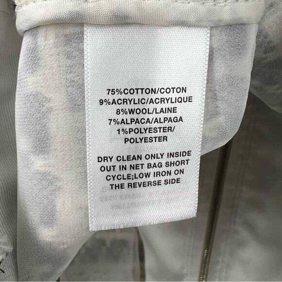 Lafayette 148 Tweed Benji Jscket Sz 10 - Picture 8 of 9